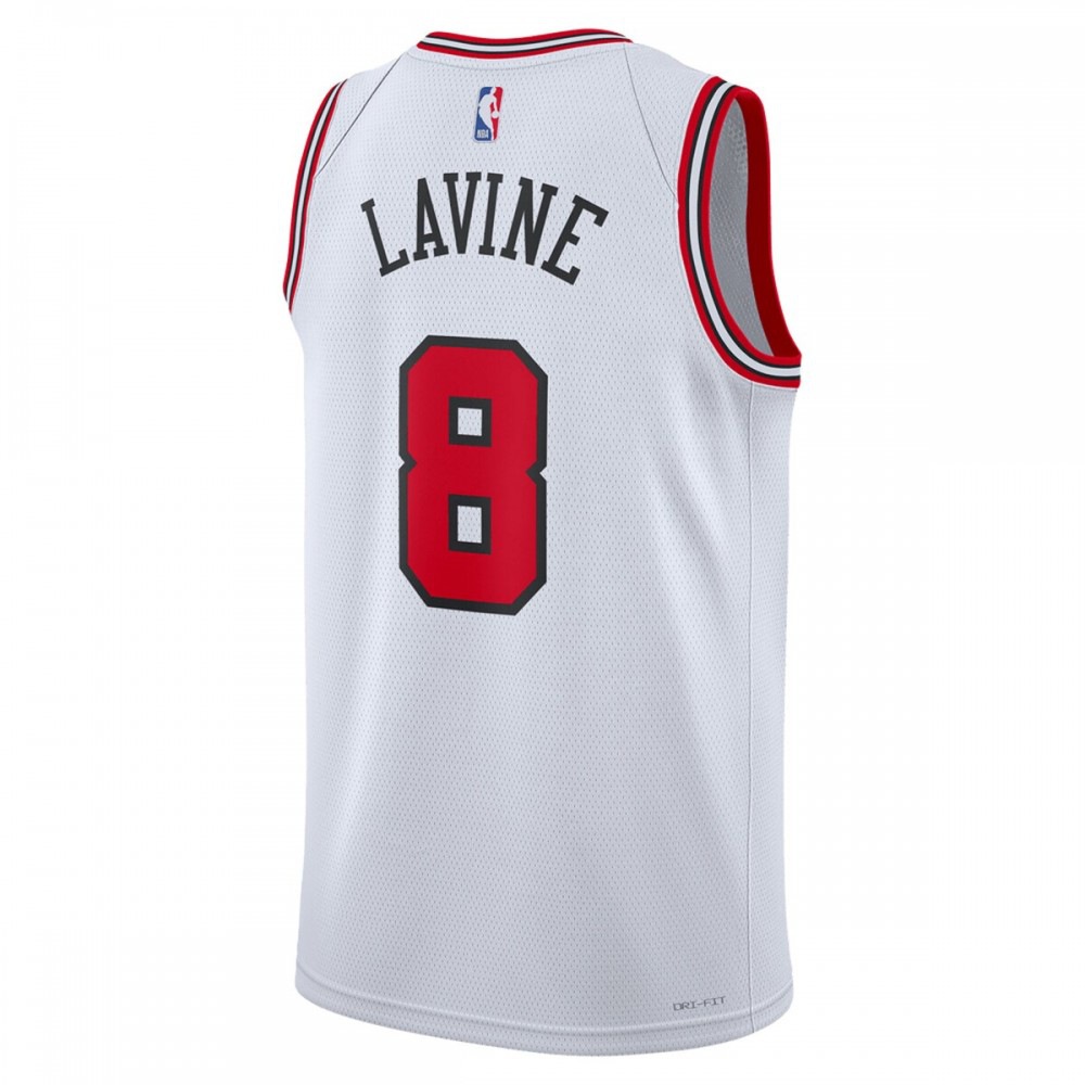 Zach LaVine Chicago Bulls Unisex 2022/23 Swingman Jersey - Association Edition - White-Pro Kit Vault | Brand New 26/27 Sports Jerseys